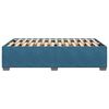 vidaXL Bedframe fluweel blauw 120x200 cm