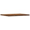 vidaXL Wandschappen 4 st 40x30x1,5 cm bewerkt hout oud houtkleurig
