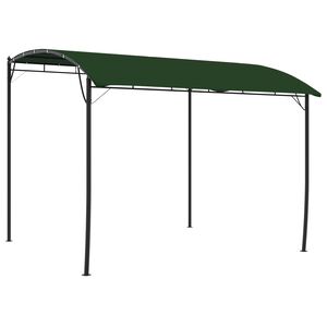 vidaXL Paviljoen 3 x 3 x 2,55 m Groen Gepoedercoat staal en stof