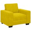 vidaXL Sofastoel Geel 100x77x82 cm Fluweel