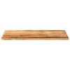 vidaXL Tafelblad rechthoekig 100x60x3,8 cm massief ruw mangohout