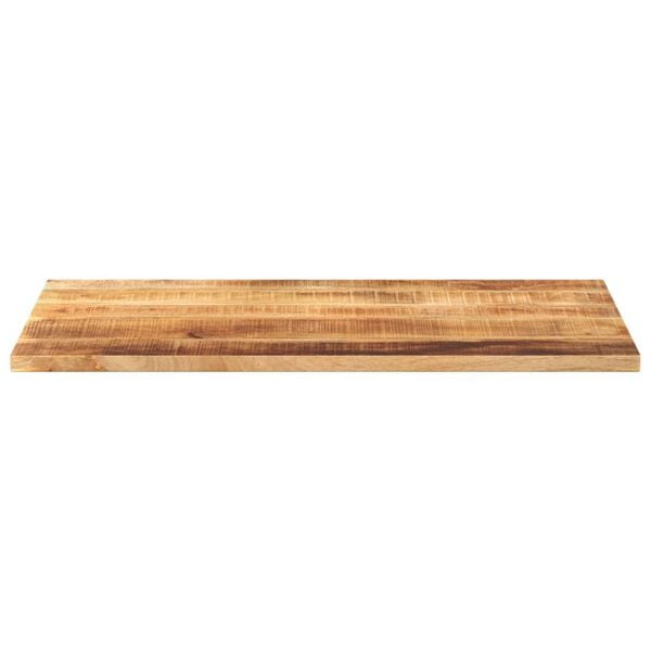 vidaXL Tafelblad rechthoekig 100x60x3,8 cm massief ruw mangohout