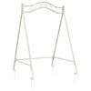 vidaXL Swing Frame Antiek wit 113 x 121,5 x 168 cm Staal