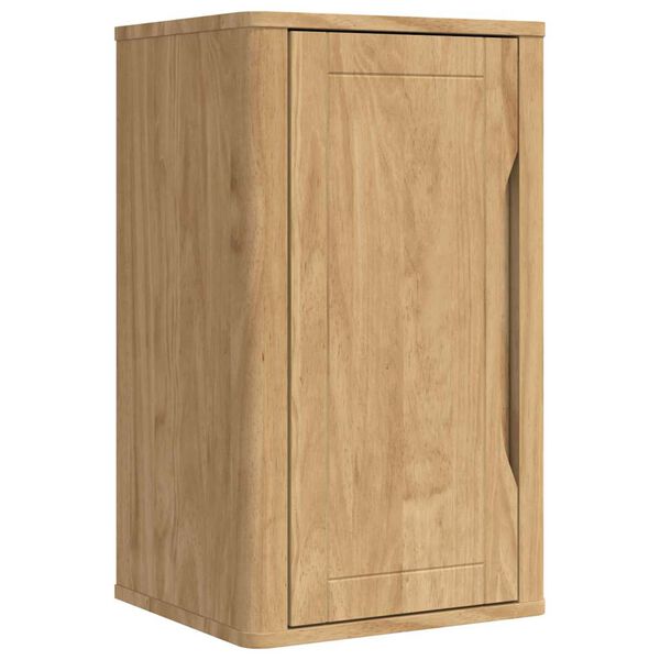 vidaXL Badkamer wandkast met plank FLORO Wasbruin 35 x 30 x 60 cm