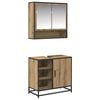 vidaXL Badkamermeubelset 2 st Artisan Eiken 65 x 33 x 60 cm