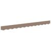 vidaXL Vervangende markies volant Taupe 329 x 20 cm Polyester