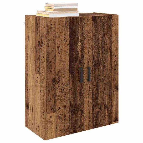 vidaXL Wandkast 2 pcs Oudhout 69,5 x 34 x 90 cm Bewerkt hout