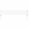 vidaXL gelast draadhek met palen 10 x 0,4 m Gegalvaniseerd staal Mesh