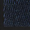 vidaXL Drooglopmat rechthoekig getuft 120x180 cm blauw