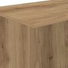 vidaXL TV Wandkast Artisan Eiken 40,5x30x40cm Bewerkt hout