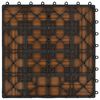 vidaXL Terras Tegel 11 pcs Teakhout 30 x 30 cm WPC