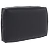 vidaXL Kussen Zwart 60 x 40 x 12 cm Oxford Stof
