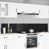 vidaXL Keuken Achterwand 2 pcs Zwart 120 x 40 cm gehard glas