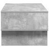 vidaXL Salontafel Beton Grijs 80 x 46 x 35 cm Bewerkt hout