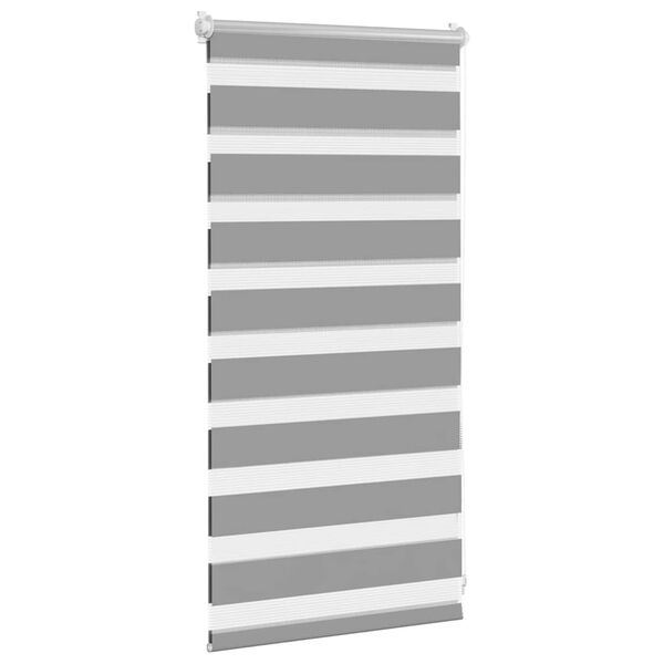 vidaXL Duo Rolgordijn 40x100cm Grijs