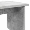vidaXL Schoenenkast met plank 2 pcs Beton Grijs Bewerkt hout
