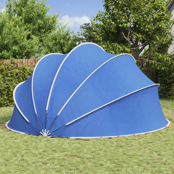 vidaXL Pooldome Groen 546 x 516 x 250 cm 185T polyester met PU-coating