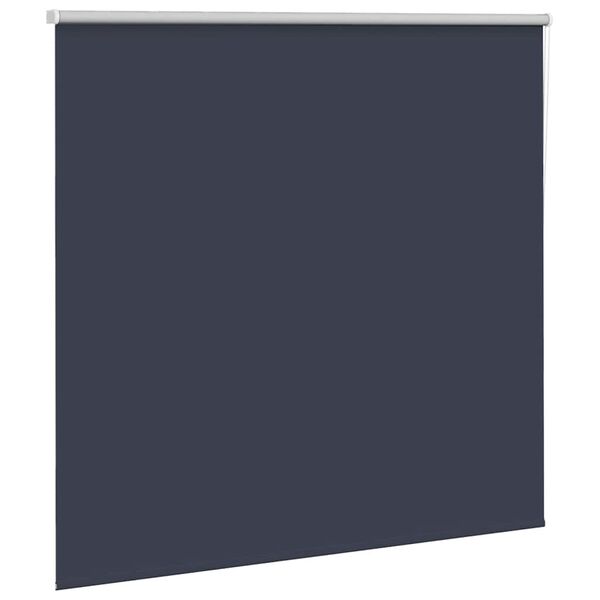 vidaXL Rolgordijn verduisterend 155x130 cm stofbreedte 151,6 cm blauw