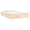 vidaXL Bedframe zonder matras massief hout 160x200 cm