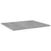 vidaXL Wandschappen 4 st 60x50x1,5 cm bewerkt hout betongrijs