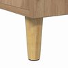 vidaXL Bureau met plank Artisan Eiken 140 x 50 x 75 cm Bewerkt hout