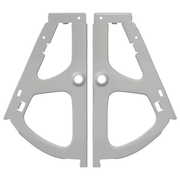 vidaXL Flip lade scharnier 12 pcs Zilver 235 x 155 x 30 mm IJzer