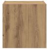 vidaXL TV Wandkast Artisan Eiken 40,5x30x40cm Bewerkt hout