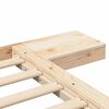 vidaXL Bedframe Bruin 200 x 200 cm Hout