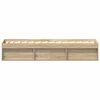 vidaXL Bedframe sonoma eikenkleurig 90x190 cm