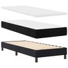 vidaXL Boxspringbed met matras Zwart 200 x 80 cm Fluweel