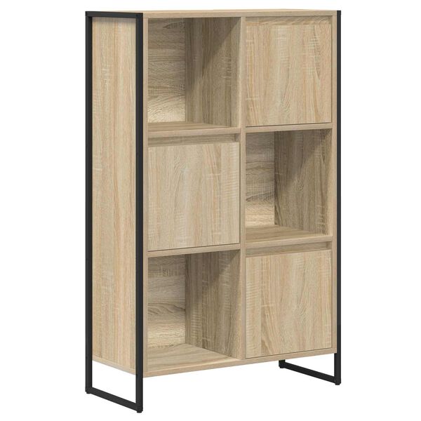 vidaXL Boekenkast Sonoma 68 x 30 x 108.5 cm Bewerkt hout
