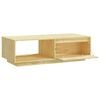 vidaXL Salontafel 110x50x33,5 cm massief vurenhout