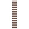 vidaXL Zebra rolgordijn 45x200 cm stofbreedte 40,9 cm polyester bruin