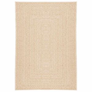 vidaXL Vloerkleed ZIZUR beige binnen en buiten 120x170 cm jute look