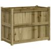 vidaXL Plantenbak 90x50x70 cm ge&iuml;mpregneerd grenenhout
