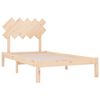 vidaXL Bedframe massief hout 100x200 cm