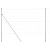 vidaXL Grond Fix Gelast Draadhek 25 x 1,4 m Gegalvaniseerd staal Mesh