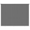 vidaXL Buitenrolgordijn 90% UV-blok Lichtgrijs 200 x 230 cm HDPE