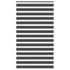 vidaXL Zebra rolgordijn 130x230 cm stofbreedte 125,9 cm zwart