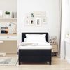 vidaXL Boxspringbed met matras Zwart 200 x 80 cm Polyester