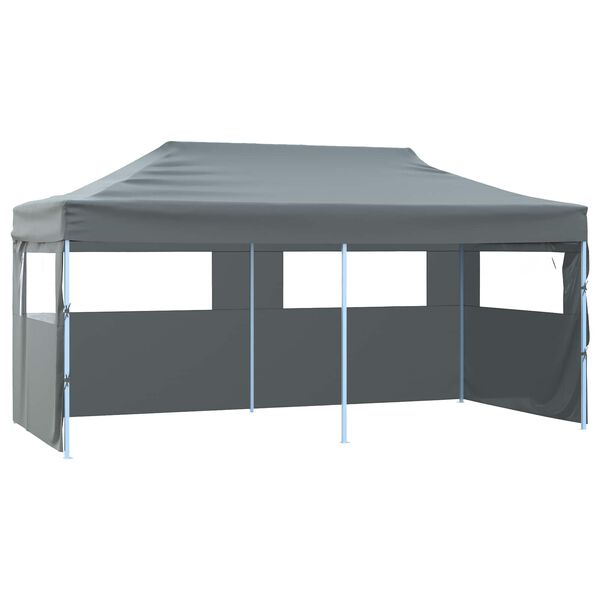 vidaXL Partytent Antraciet 291 x 580 x 315 cm Oxford Stof