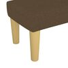 vidaXL Bankje 70x30x30 cm stof bruin