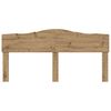 vidaXL Hoofdbord Artisan Eiken 200 cm Bewerkt hout