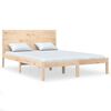 vidaXL Bedframe zonder matras massief grenenhout 140x200 cm
