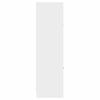 vidaXL Apothekerskast Wit 30x41x144,5 cm Bewerkt Hout