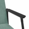 vidaXL Fauteuil Zeegroen 59 x 75 x 78 cm Fluweel