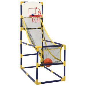 vidaXL Arcade basketbalset met bal en pomp 45x86x127 cm
