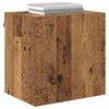 vidaXL TV Wandkast Wandgemonteerd Oud Hout 40,5x30x40cm Bewerkt hout