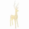 vidaXL Led-kerstverlichting rendier 1000 LED's Warmwit