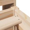 vidaXL Bedframe zonder matras massief grenenhout 75x190 cm